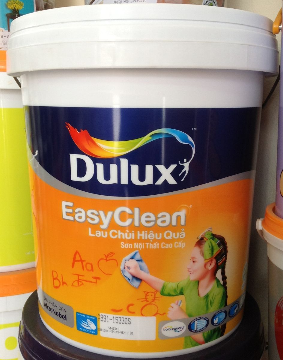Dulux Easy Clean - Lau Chùi Hiệu Quả (Thùng 18L)